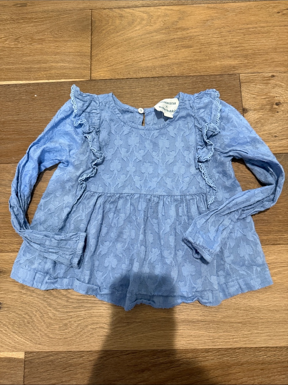 Thefashionguitar X Roller Rabbit Long Sleeve Blouse - 2T